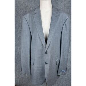 New Perry Ellis Portfolio Athetic Fit Men's Jacket Size 46R 38W  Gray